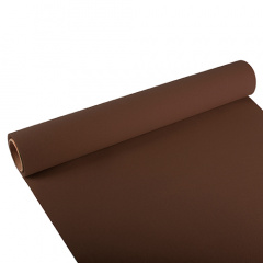 Tischlufer, Tissue -ROYAL Collection- 3 m x 40 cm braun auf Rolle