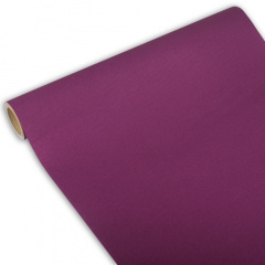 Tischlufer, Tissue -ROYAL Collection- 3 m x 40 cm lila auf Rolle