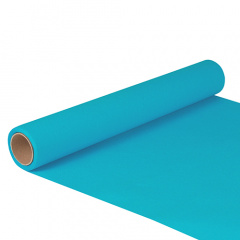 Tischlufer, Tissue -ROYAL Collection- 5 m x 40 cm trkis auf Rolle