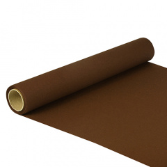 Tischlufer, Tissue -ROYAL Collection- 5 m x 40 cm braun auf Rolle