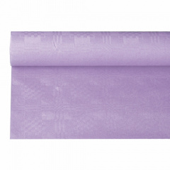 Papiertischtuch mit Damastprgung 6 m x 1,2 m lila