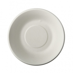 100 Schalen, Zuckerrohr pure 680 ml  19 cm  4 cm weiss