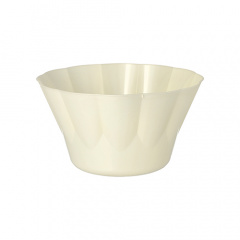 10 Eis- und Dessertschalen, C-PLA pure rund 400 ml  12 cm  7 cm natur