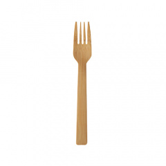 50 Gabeln, aus Bambus pure 16,5 cm
