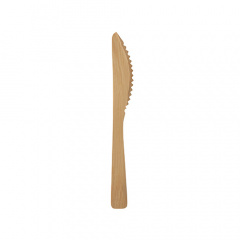 50 Messer, aus Bambus pure 17 cm